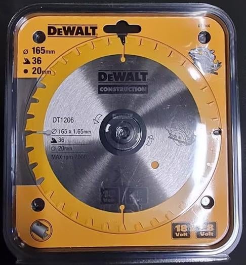 Dewalt zaagblad, Enlèvement, Neuf, Scie circulaire, Dewalt