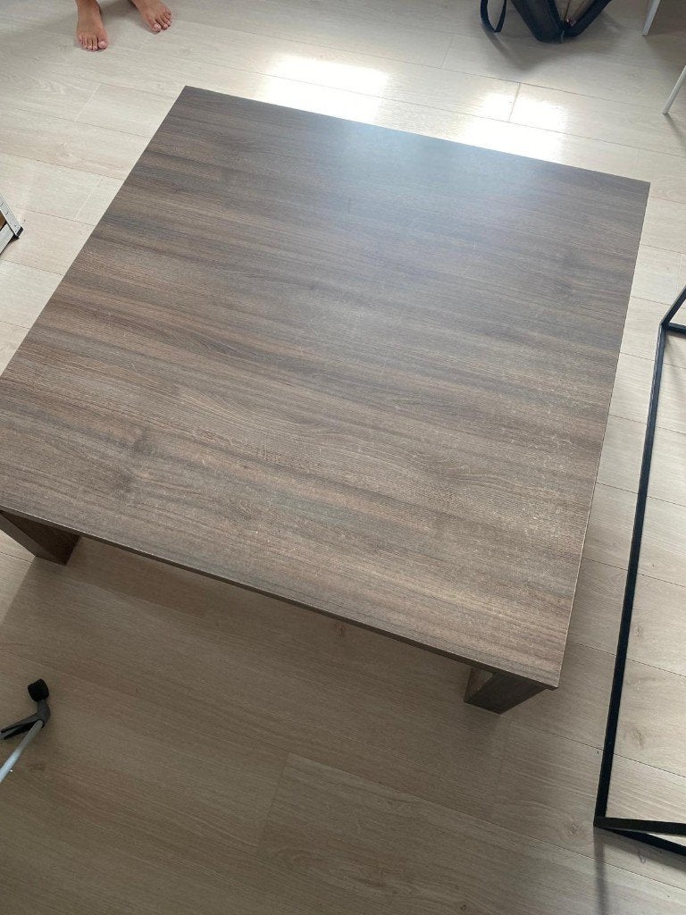 Salontafel, Maison & Meubles, Tables | Tables de salon, 100 à 150 cm, Carré, 100 à 150 cm, Enlèvement
