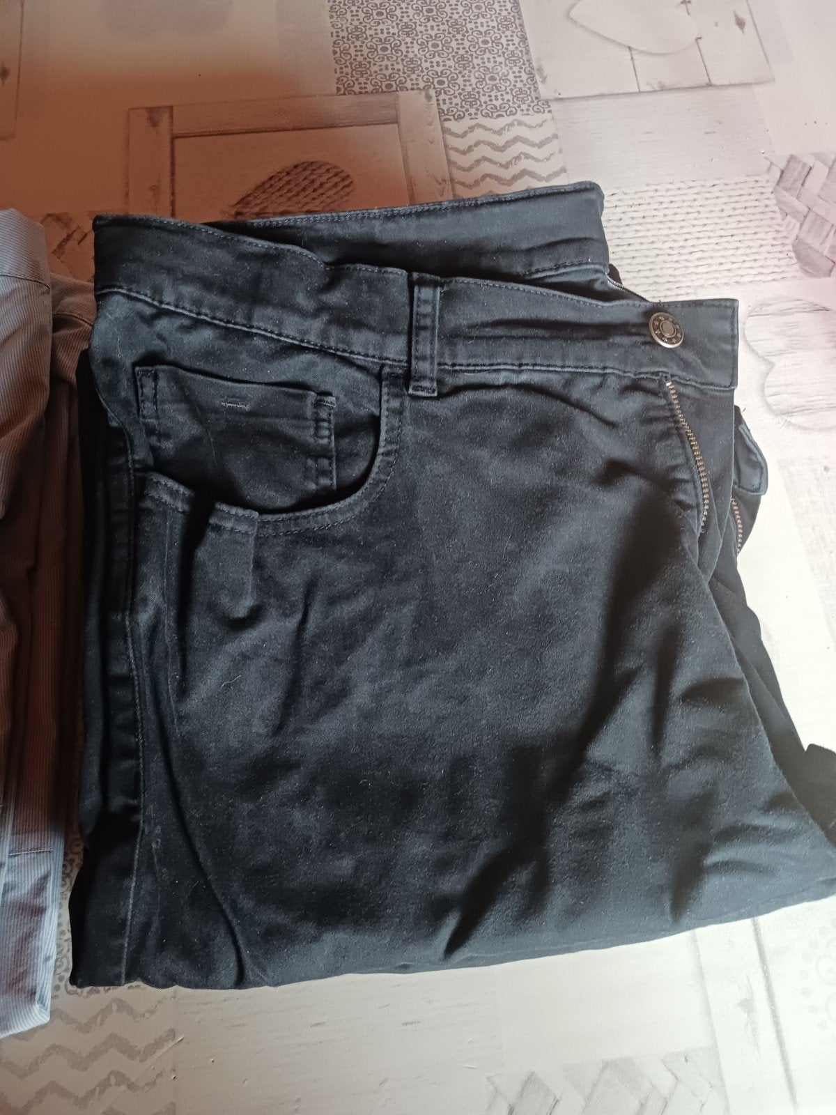 kleding uniform, Ophalen
