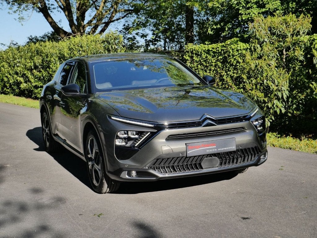 Citroën C5 X Hybrid 225 PK PLUG IN HYBRID+GARANTIE TOT 48 S, Autos, Citroën, Argent ou Gris, Achat, Entreprise, Automatique