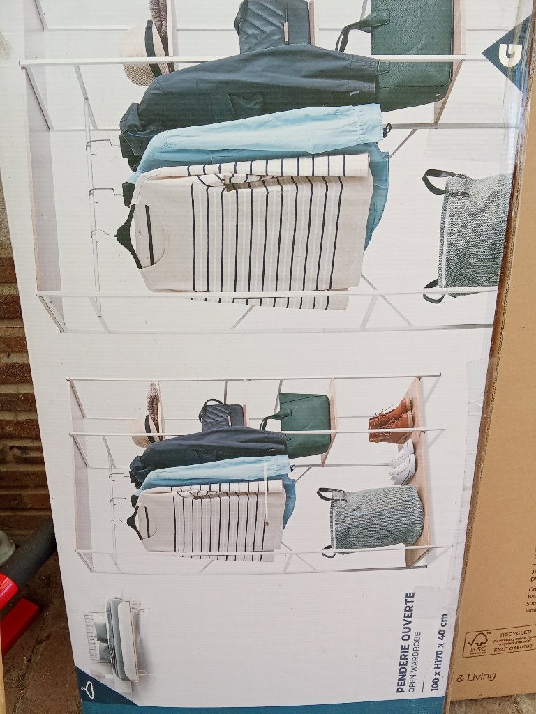 Penderie, Maison & Meubles, Neuf, 25 à 50 cm, Avec espace de penderie, 50 à 100 cm