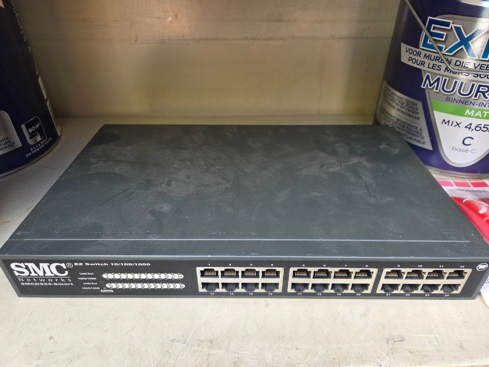 SMC Networks SMC EZ (SMCEZ1016DT) 16-Ports External Switch, Ophalen of Verzenden, Gebruikt