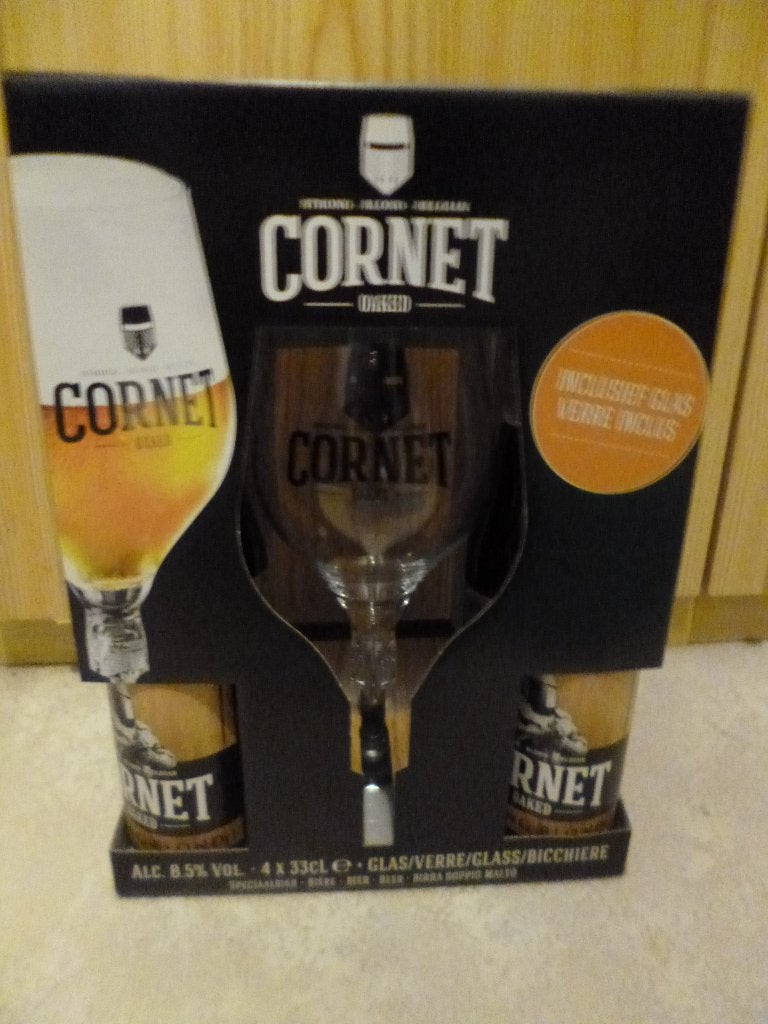 Cornet geschenkverpakking, Ophalen