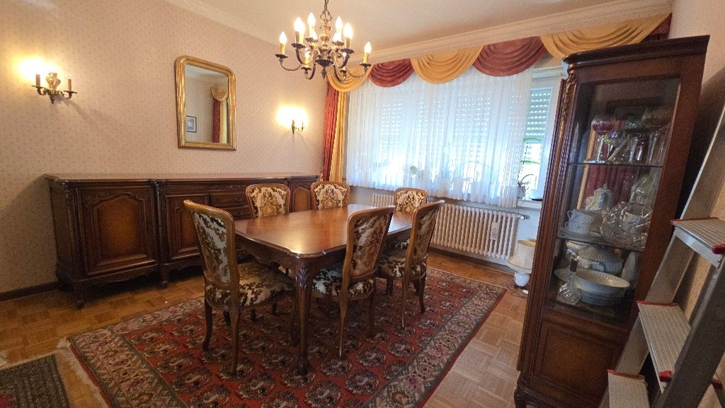 Ancien ensemble de meubles de living en bois Type Louis XV, Enlèvement