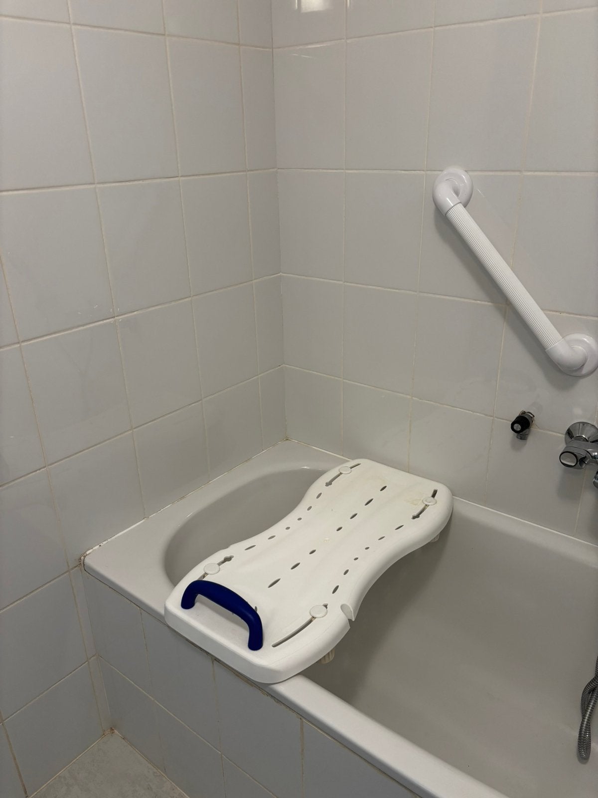 Badplank, veilig douchen, Huis en Inrichting, Badkamer | Badtextiel en Accessoires, Zo goed als nieuw, Wit, Ophalen of Verzenden