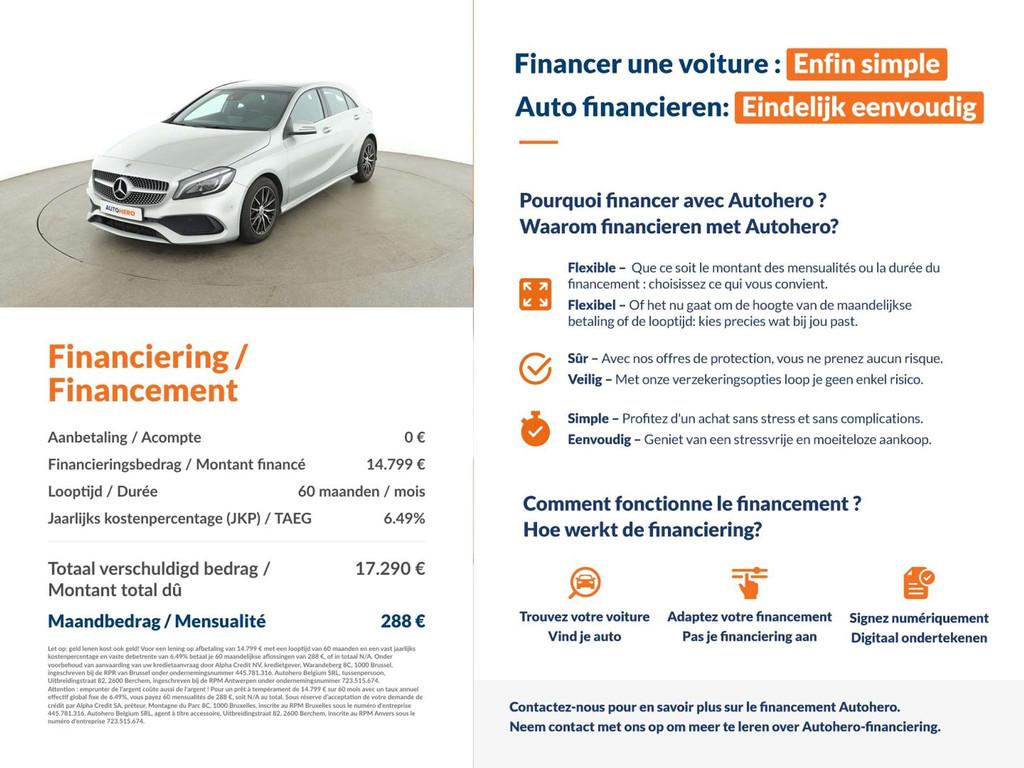 Mercedes-Benz A-Klasse 180 A 180 BlueEfficiency AMG Sport, Auto's, Mercedes-Benz, Gebruikt, 1595 cc, 5 deurs, A-Klasse