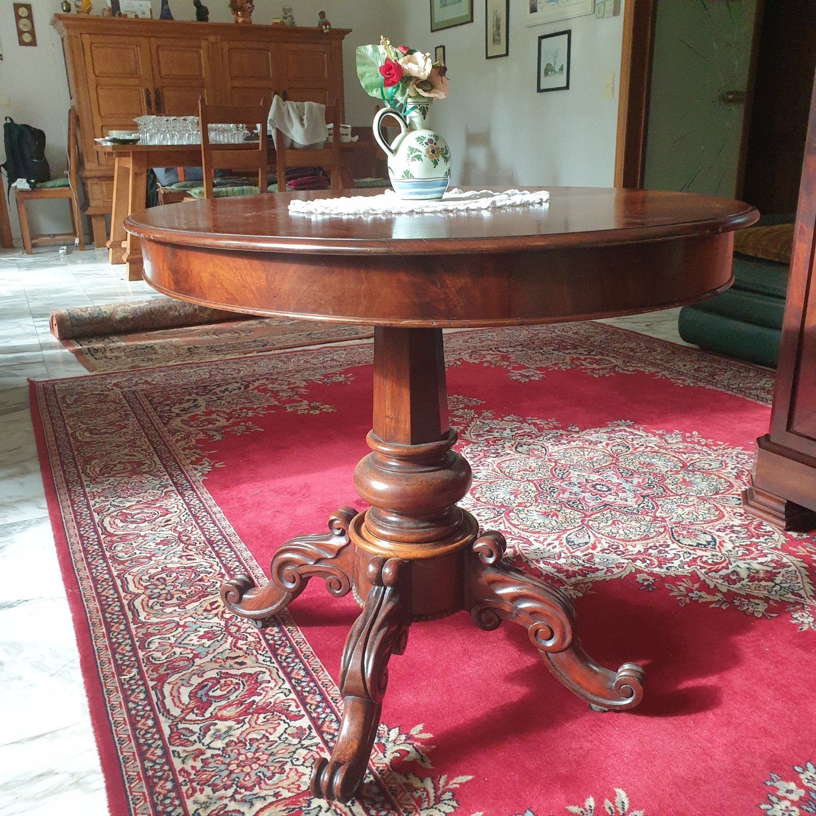 Antieke tafel, Antiek en Kunst, Ophalen