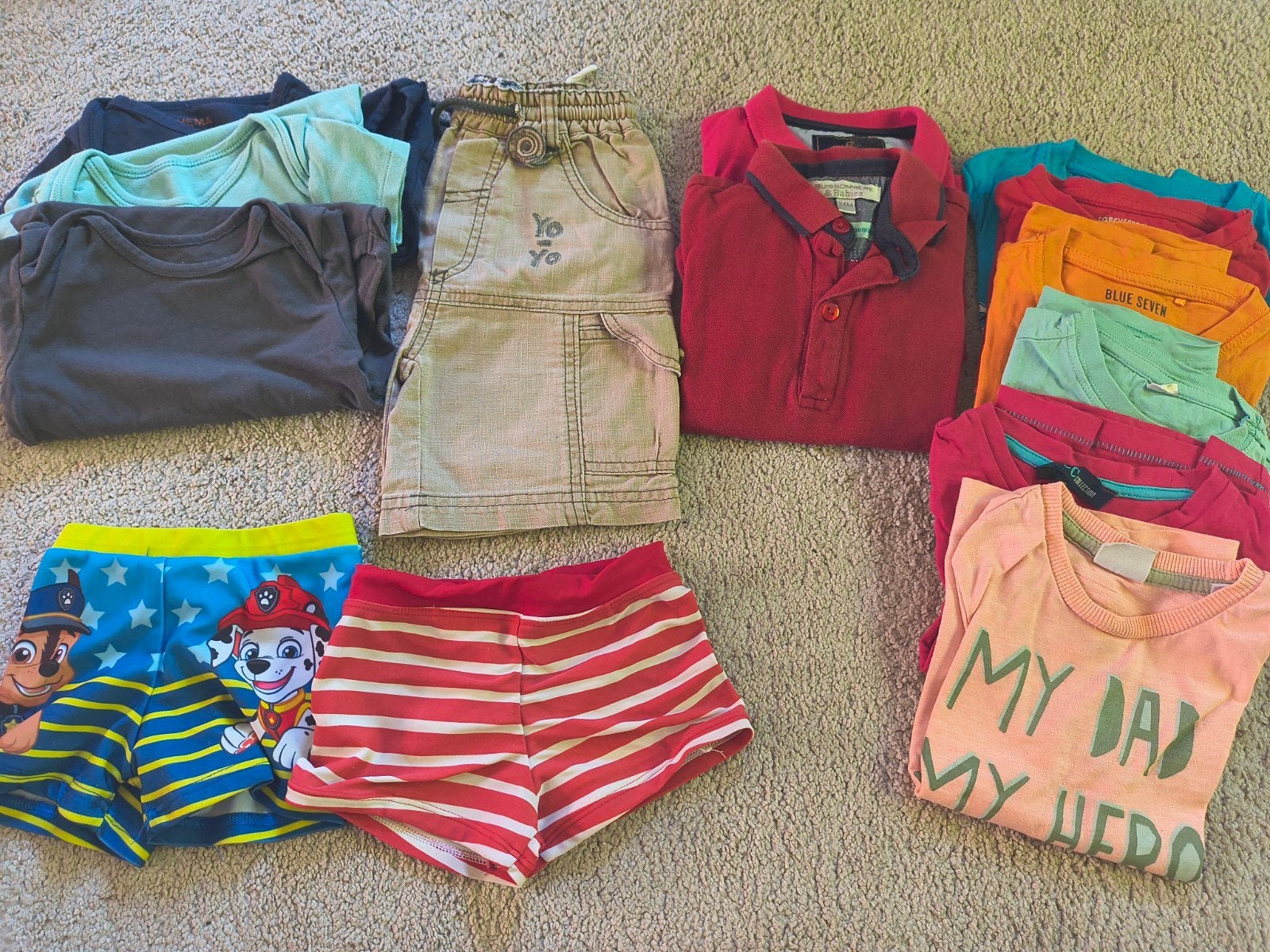 Lot vêtements été garçon 2 ans – 14 pièces, Enfants & Bébés, Enlèvement ou Envoi