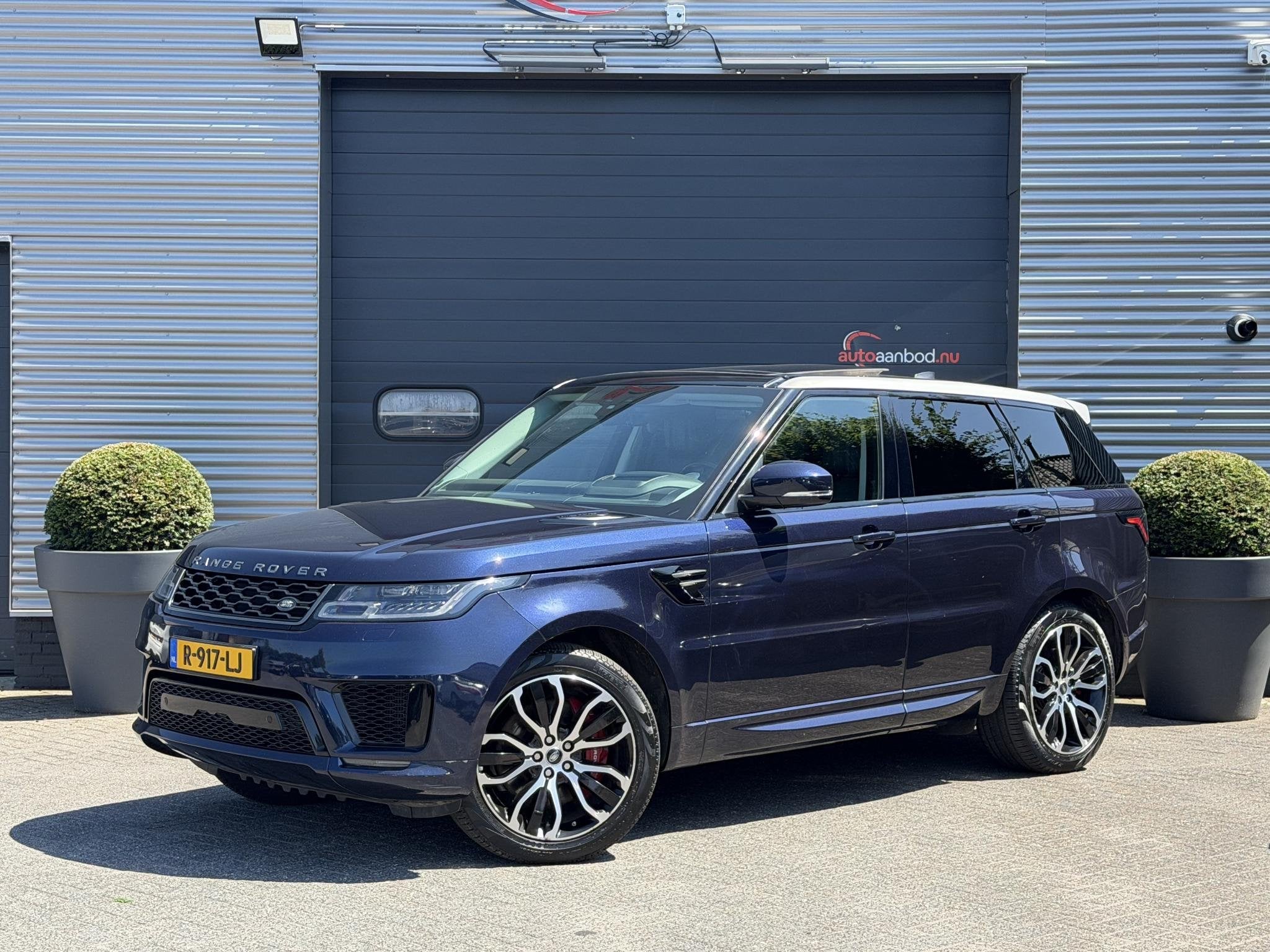 Land Rover Range Rover Sport 4.4 SDV8 HSE Dynamic | Panorama, Auto's, Automaat, Gebruikt, Blauw, 4367 cc