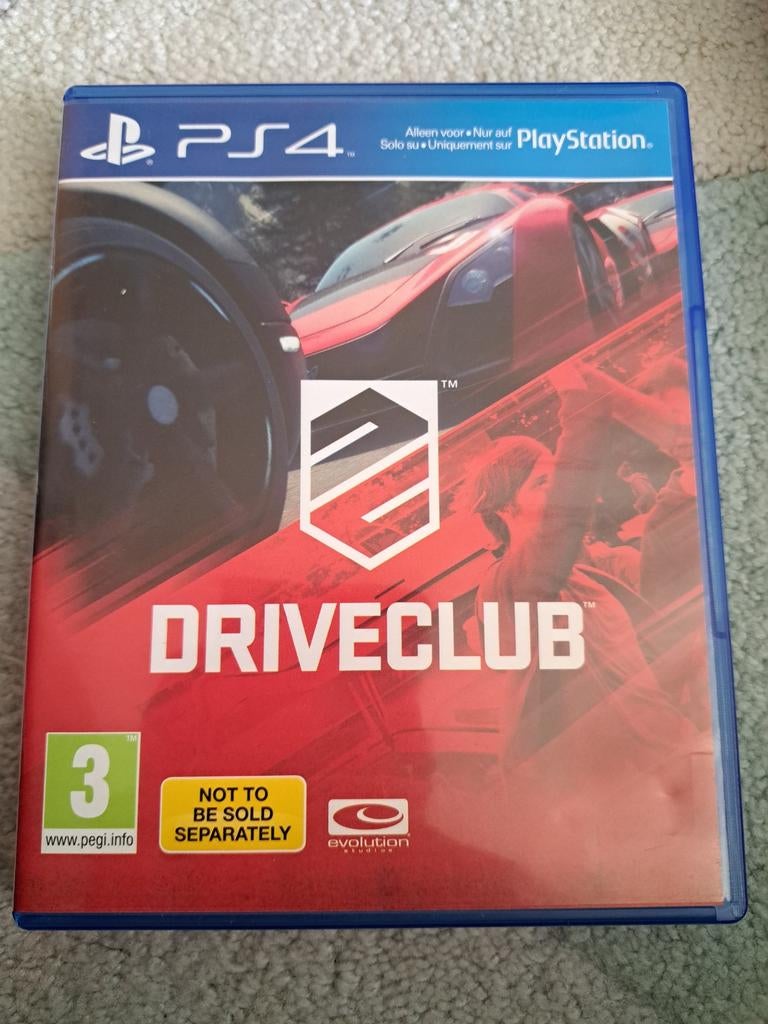 Ps4 driveclub, Games en Spelcomputers, Games | Sony PlayStation 4, Ophalen, 1 speler, Racen en Vliegen, Zo goed als nieuw