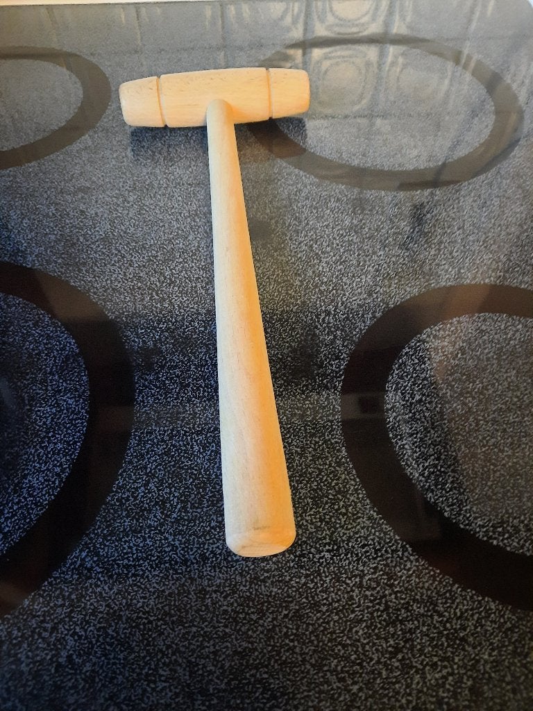 nieuwe houten grote mooie chocolade hamer, Hobby en Vrije tijd, Taarten en Cupcakes maken, Ophalen of Verzenden, Nieuw, Taarten