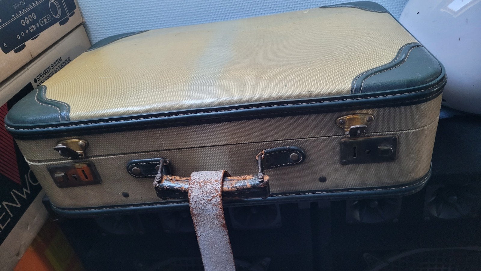 valise vintage Delvaux, Bijoux, Sacs & Beauté, Enlèvement, Cuir