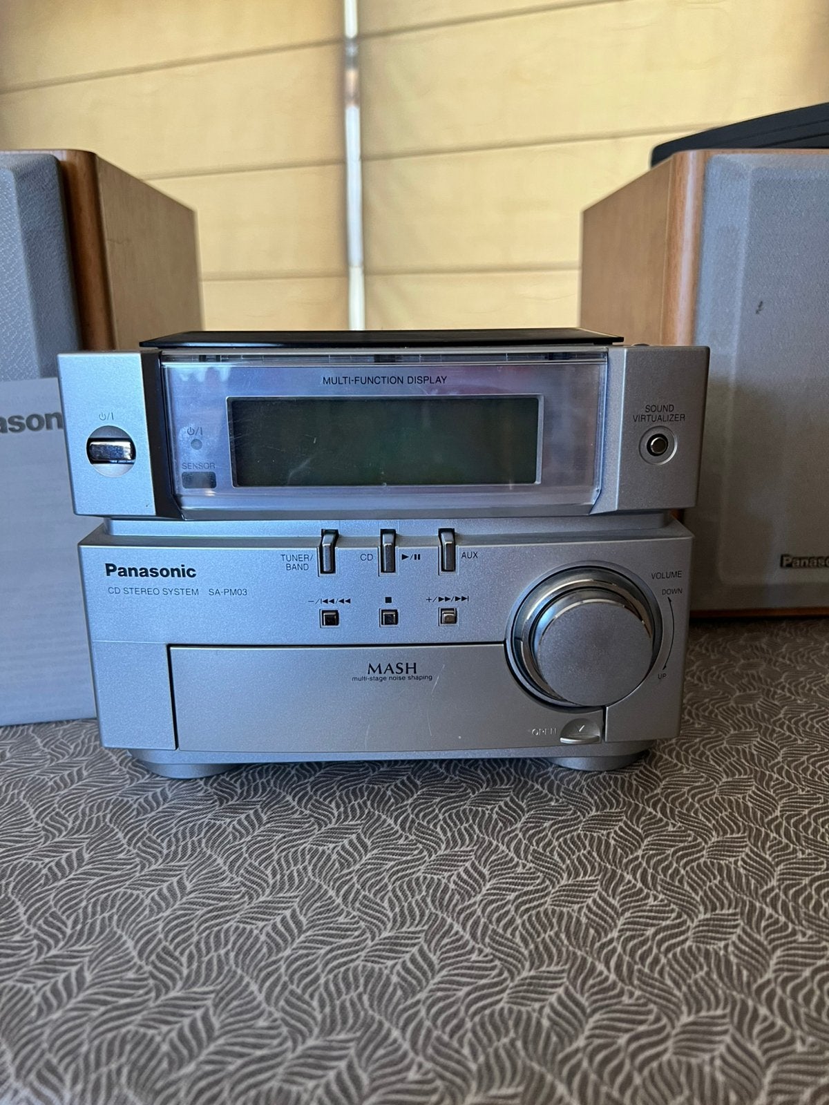CD Stereo systeem panasonic, Enlèvement, Comme neuf