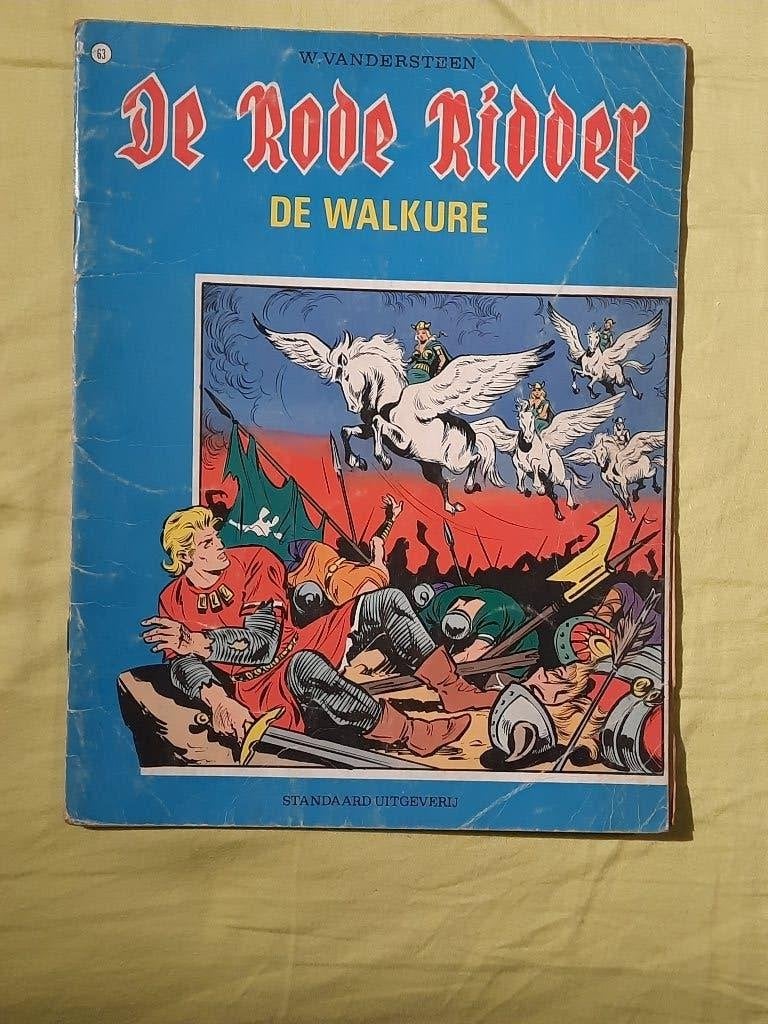 de rode ridder 63: de walkure, Eén stripboek, Ophalen of Verzenden, Gelezen