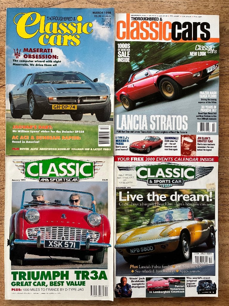 Classic Cars & Classic and Sportscar magazines, Boeken, Ophalen of Verzenden, Zo goed als nieuw