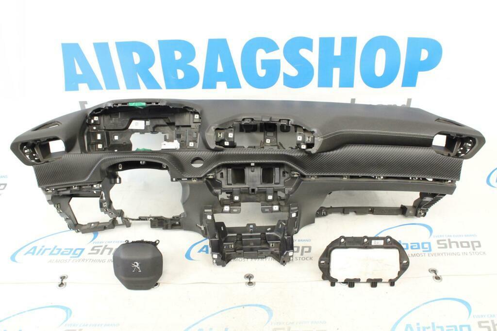 Airbag kit Tableau de bord jaune couture Peugeot 208 2019-.., Auto-onderdelen, Dashboard en Schakelaars, Gebruikt, Ophalen of Verzenden