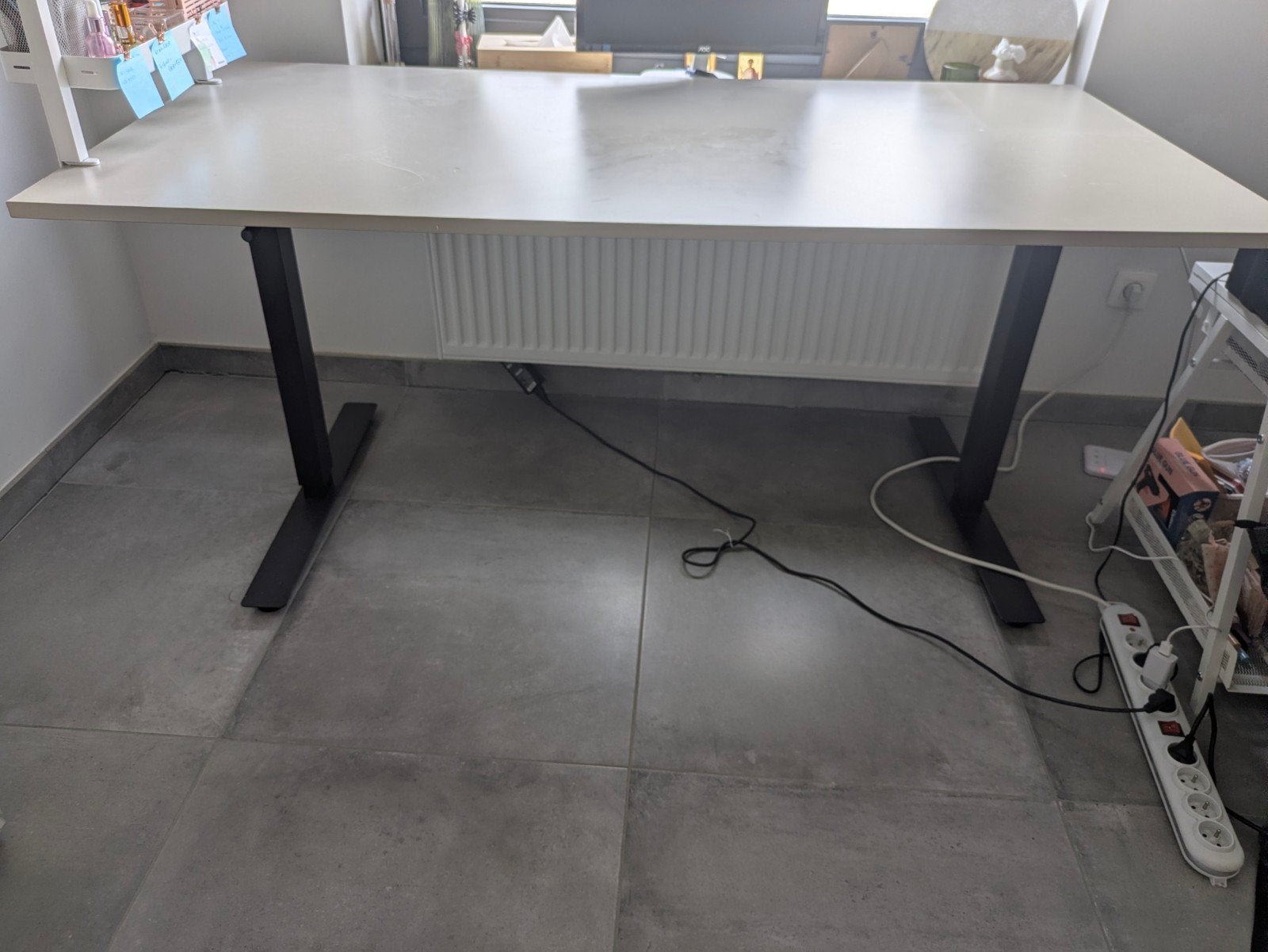 Bureau Ikea avec poignée, Maison & Meubles, Bureaux, Enlèvement, IKEA, Blanc