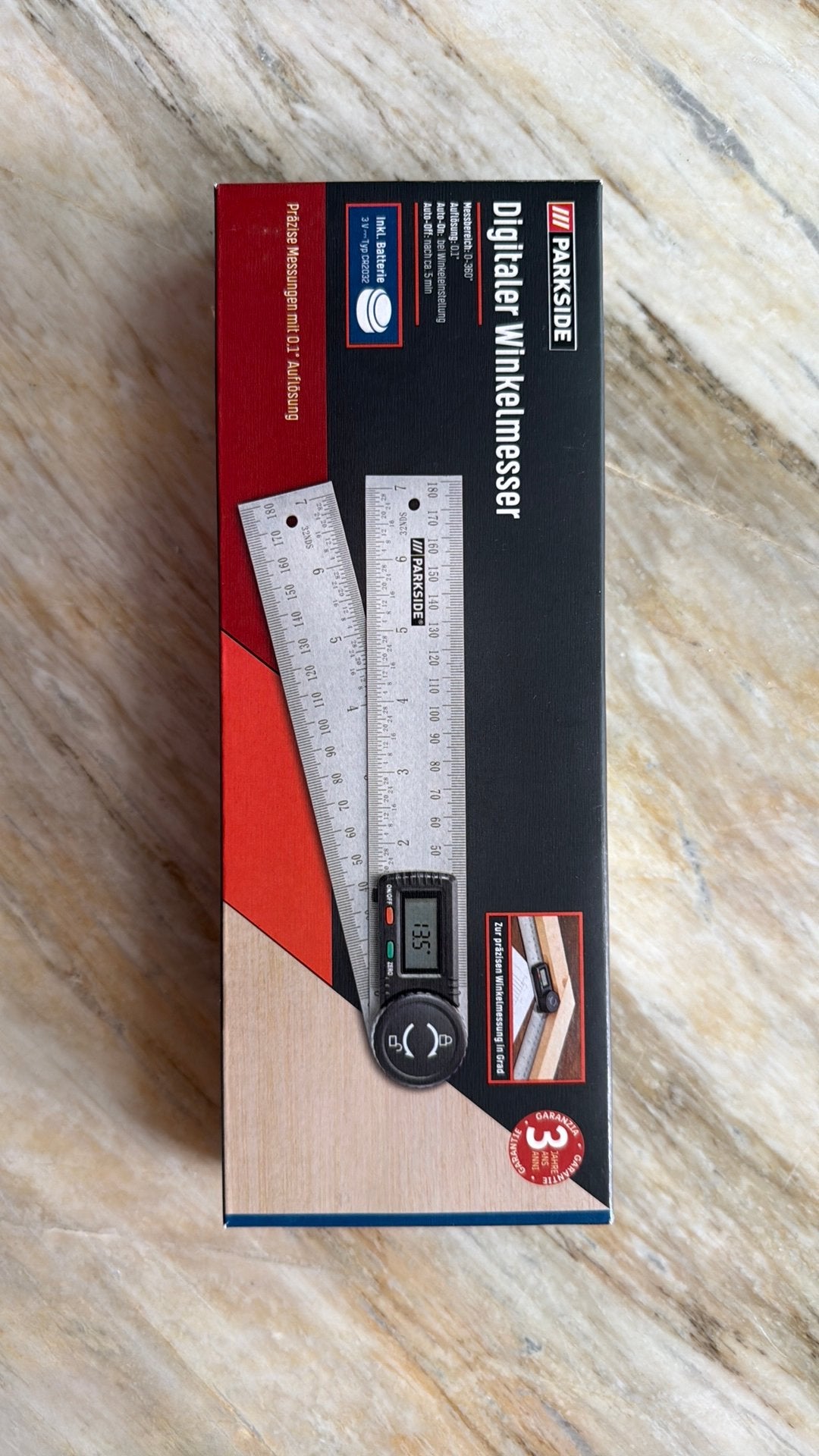 Digitaler Winkelmesser, Doe-het-zelf en Bouw, Gehoorbeschermers, Ophalen of Verzenden, Nieuw