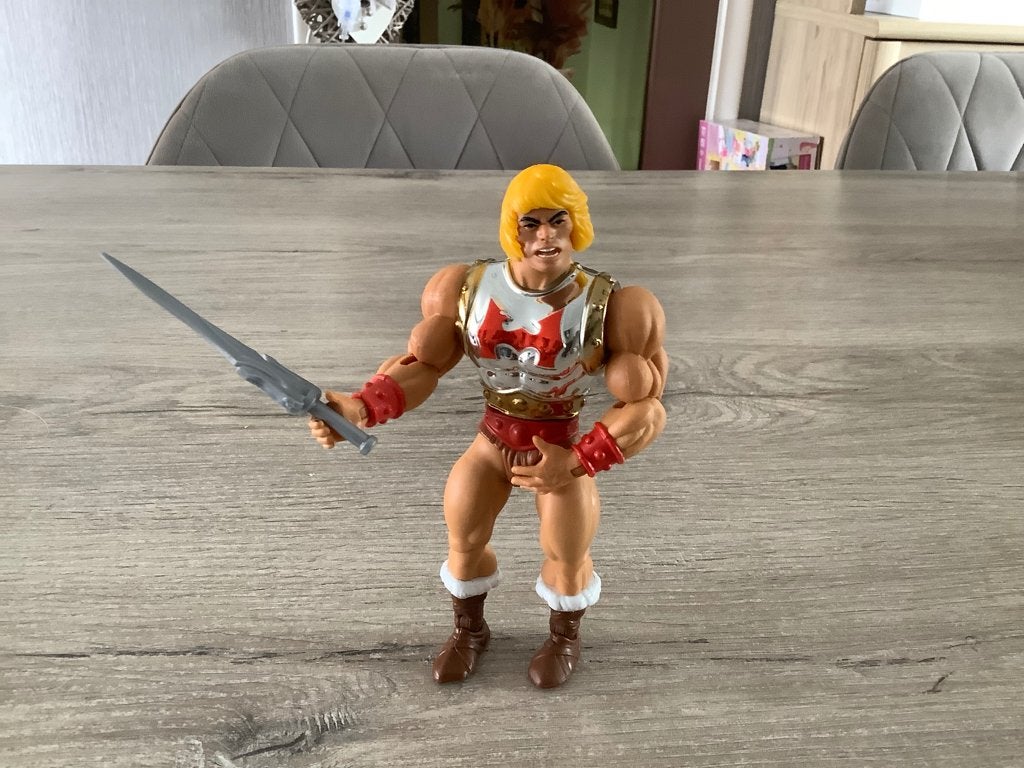 Le personnage de Flying Fists He-Man du Maître de l'univers, Collections, Enlèvement ou Envoi, Utilisé