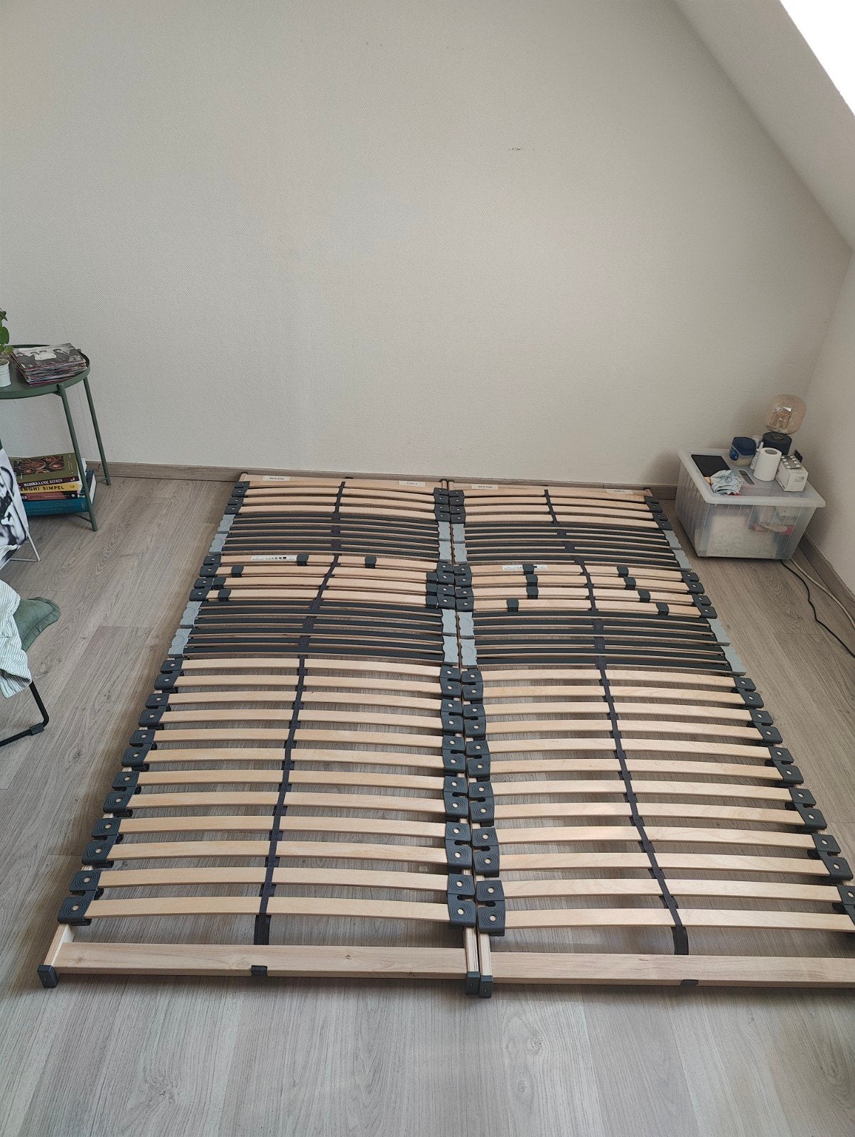 Twee lattenbodems 80x200, Ophalen, Zo goed als nieuw, 80 cm, Bedbodem