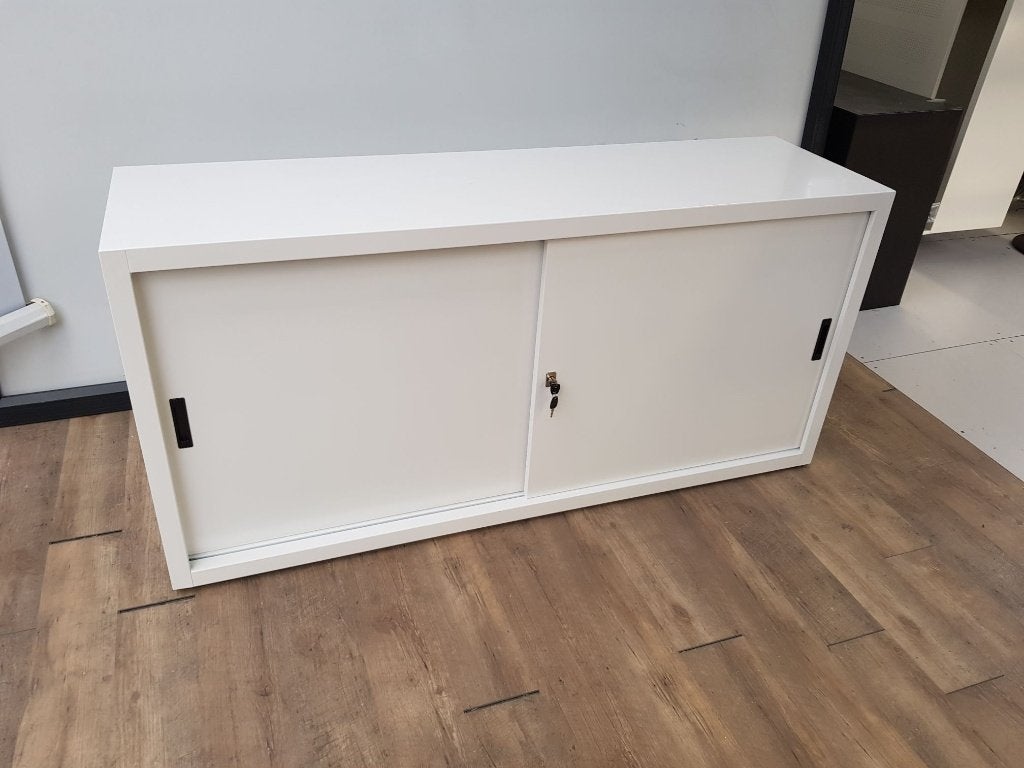 Schuifdeurkast wit 160 x 75 x 45, Ophalen
