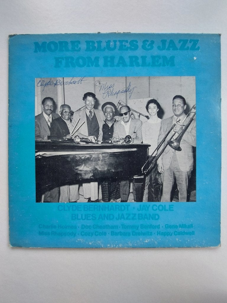 Clyde Bernhardt - Jay Cole Harlem Blues & Jazz Band, Cd's en Dvd's, Vinyl | Jazz en Blues, LP, Gebruikt, Ophalen of Verzenden