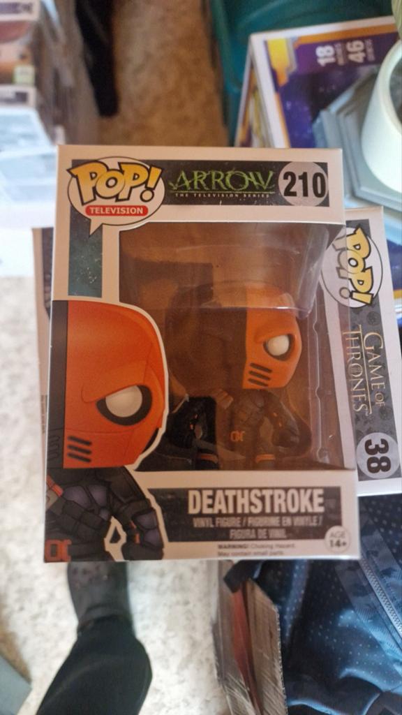 Funko Pop Arrow 210 Deathstroke, Ophalen of Verzenden