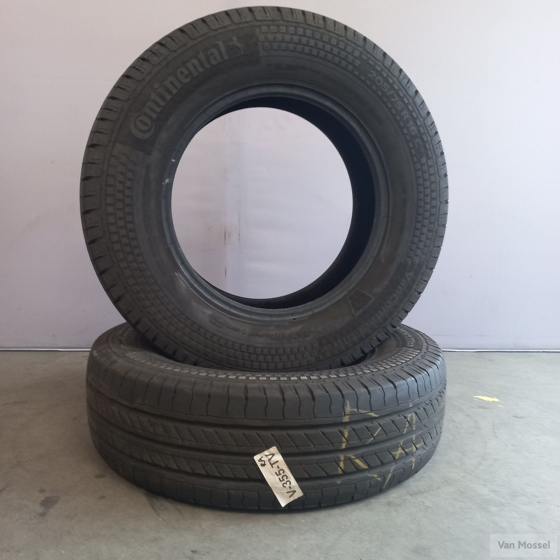 Continental Vancontract Ultra 205/75/R16C 113/111R, 16 pouces, Véhicule de tourisme, Pneus été, -