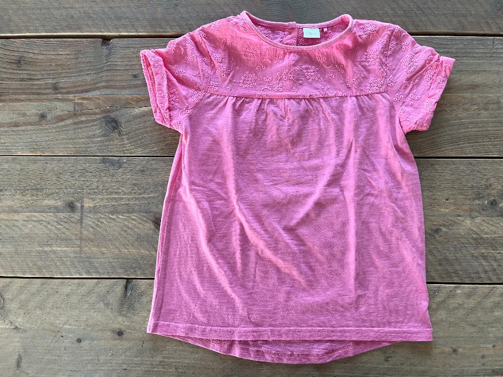 NEXT, t-shirt rose taille 134, Enlèvement ou Envoi, Next, Fille, Chemise ou À manches longues