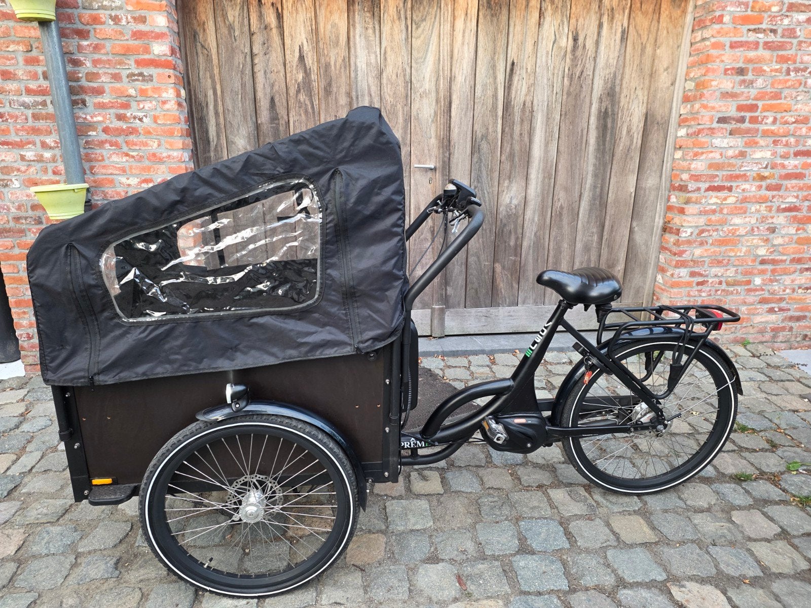Electrische Bakfiets, 4 kinderen of meer, Gebruikt, Elektrisch, Ophalen