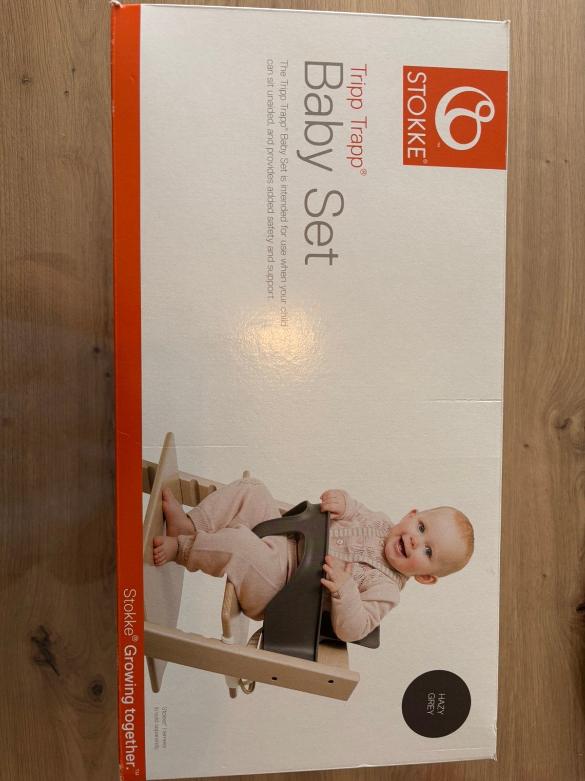 Baby set stokke tripp trapp, Ophalen, Gebruikt, Meegroeistoel, Afneembaar eetblad