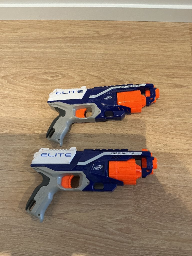 Nerf gun, Ophalen, Zo goed als nieuw