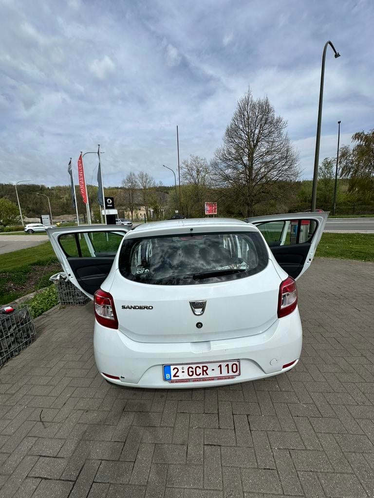 Dacia sender 2, Auto's, Stof, Zwart, Wit, Handgeschakeld