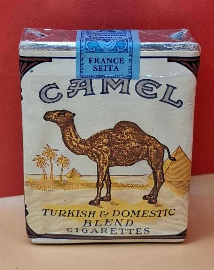 Vintage pakje Camel sigaretten. Seita France, Verzamelen, Ophalen of Verzenden