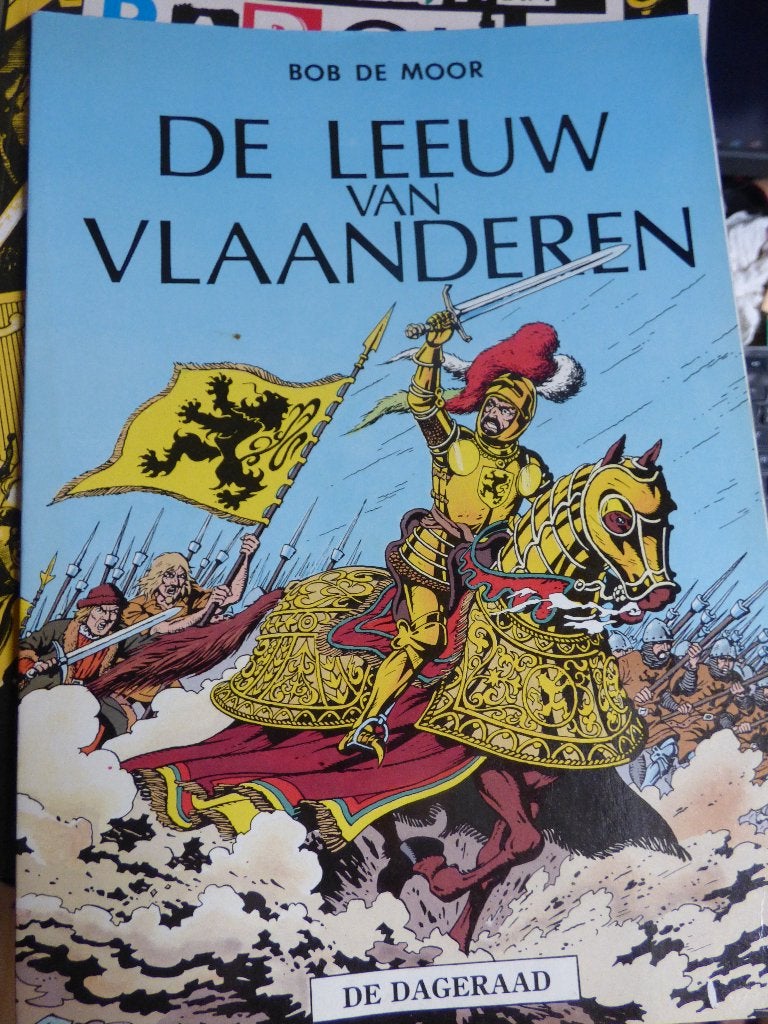 de leeuw van vlaanderen ,     door bob de moor, Enlèvement ou Envoi