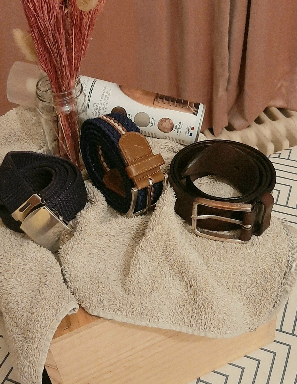 Broeksriemen (bundel van 3st), Neuf, Bugatti, Cuir véritable, Enlèvement ou Envoi