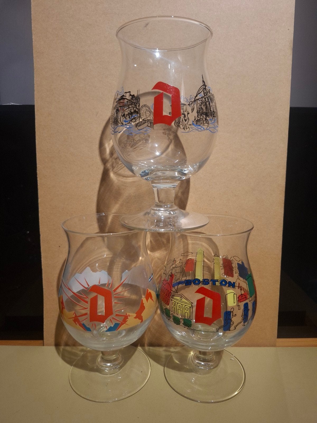 3 amerikaanse duvel glazen, Enlèvement ou Envoi, Duvel
