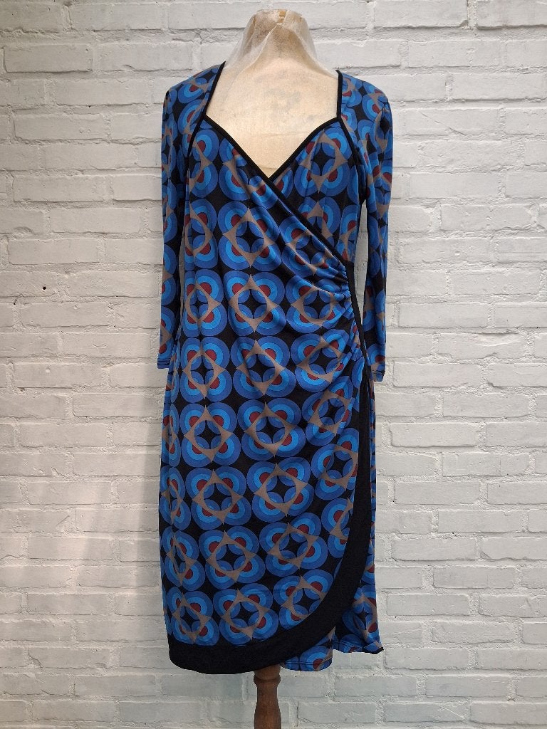 Blauwe jurk Lola&Lisa, Kleding | Dames, Maat 38/40 (M), Ophalen of Verzenden, Gedragen, Blauw