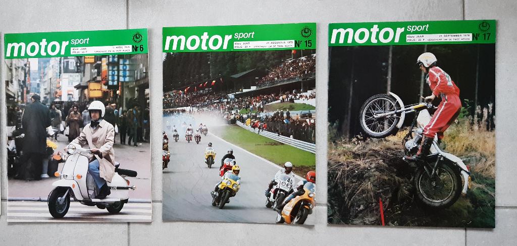 tijdschrift motor MotorSport 1979 april augustus september, Ophalen of Verzenden, 1960 tot 1980, Tijdschrift