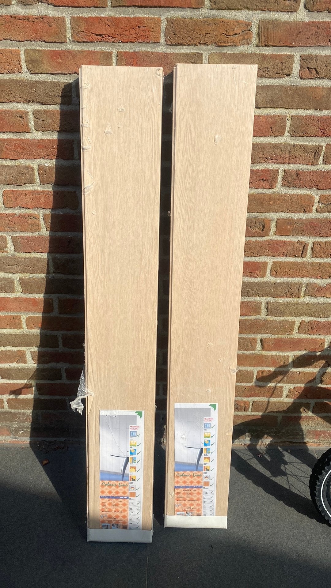 Laminaat bekleding muur of plafond, Enlèvement, Comme neuf, Autres essences de bois