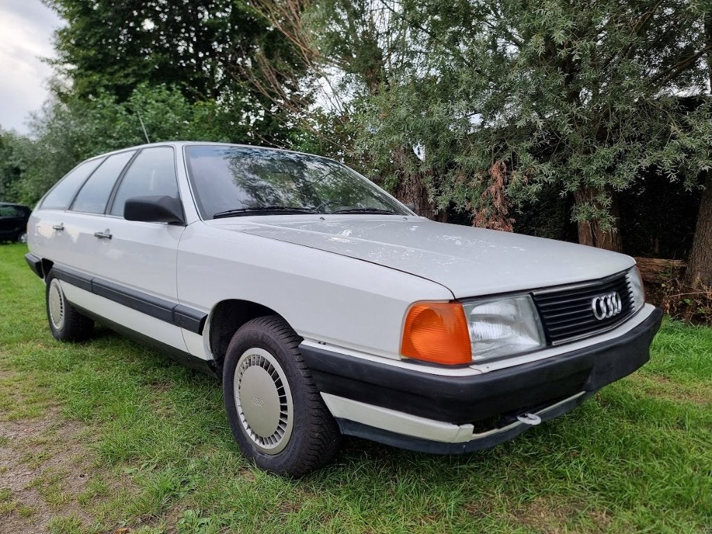 Audi 100 Avant 1983 oldtimer 116.500km, 4 deurs, Wit, Bedrijf, Audi