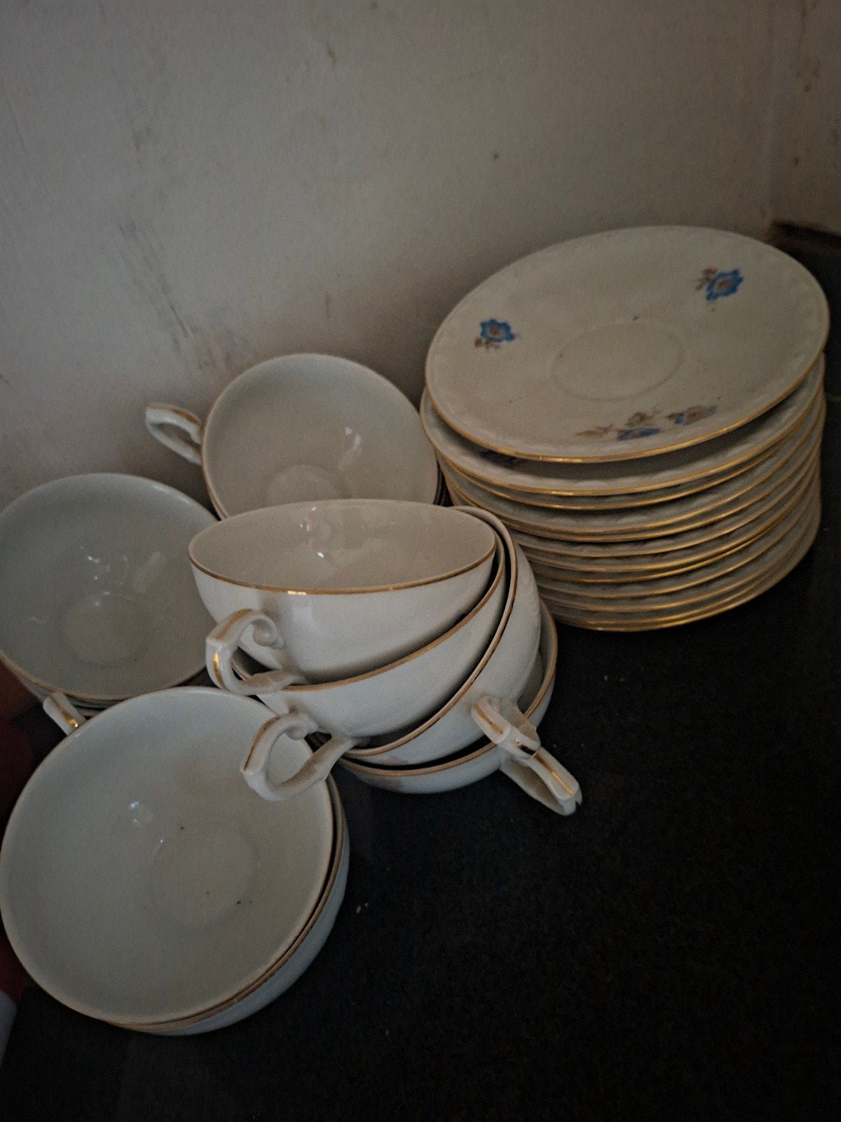 service a thé ancien, Antiquités & Art, Enlèvement ou Envoi