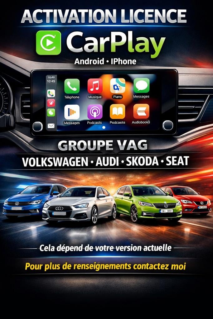 Carplay & options, Informatique & Logiciels, Logiciel Navigation, Enlèvement