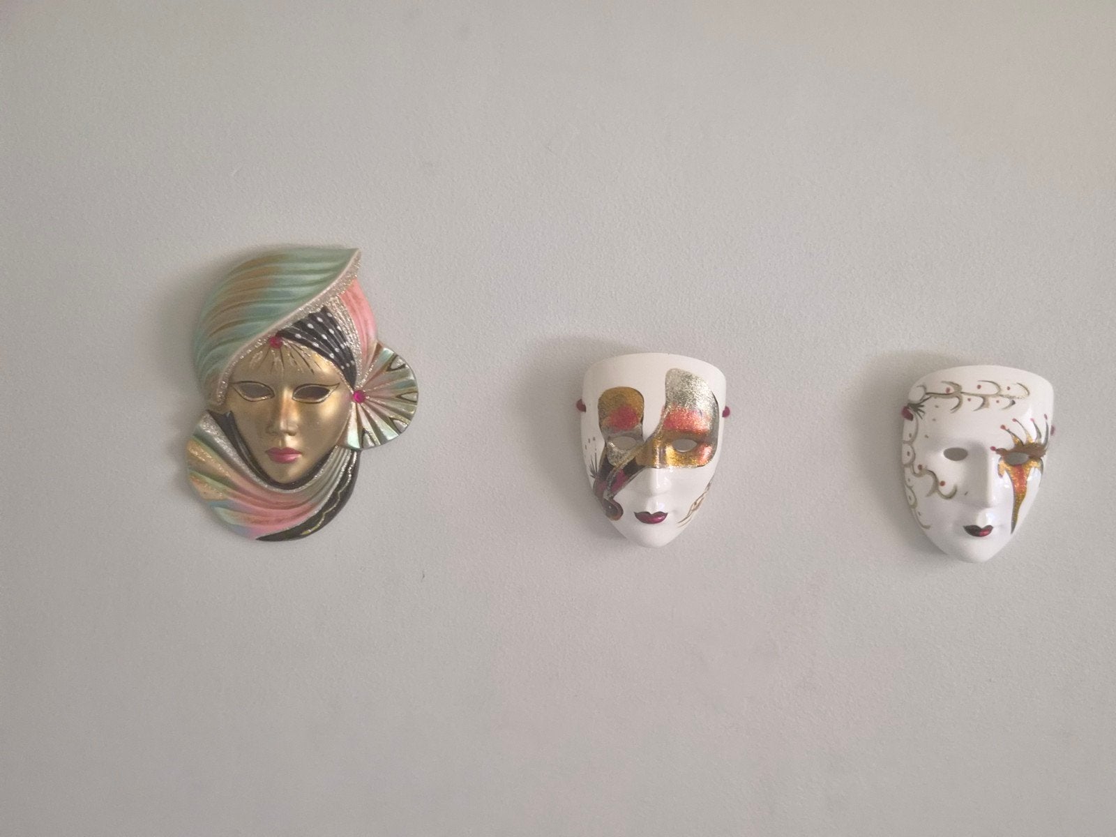 Rio de Janeiro carnavalmaskers, Ophalen of Verzenden, Koper