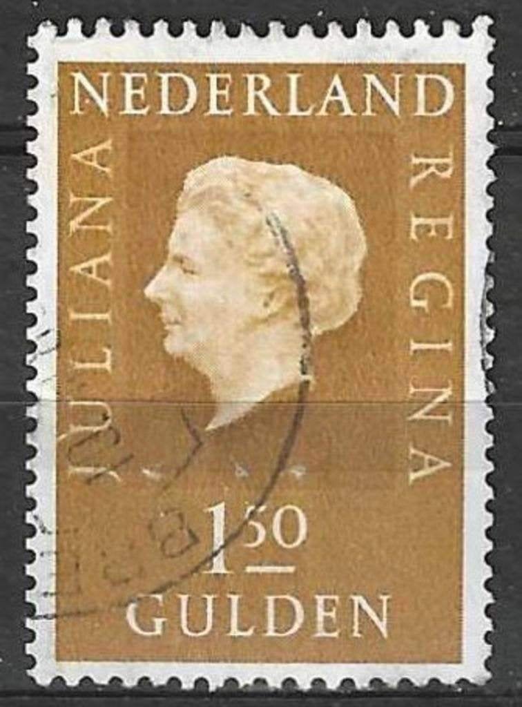 Nederland 1969/1971 - Yvert 884A - Koningin Juliana (ST), Verzenden, Gestempeld