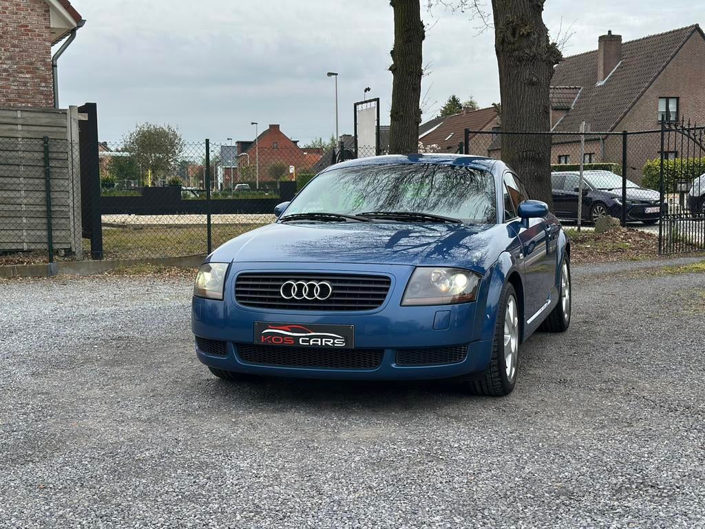 Audi TT/1.8T/180Pk/2000Bj/132.000Km/Onderhboek, Voorwielaandrijving, TT, 4 cilinders, Blauw