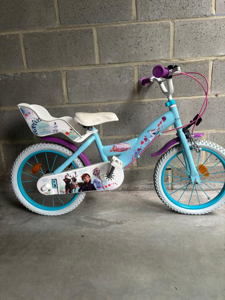 Vélo pour enfants Reine des neiges, Ophalen, Zo goed als nieuw