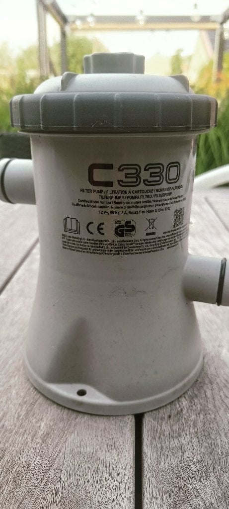 C330 filter pomp zwembad, Enlèvement, Comme neuf, Pompe