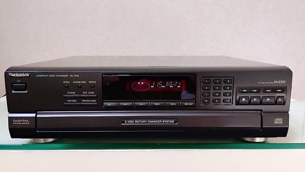 Technics SL PD6 " 5 DISC" changeur ., TV, Hi-fi & Vidéo, Lecteurs CD, Enlèvement ou Envoi, Technics, Changeur