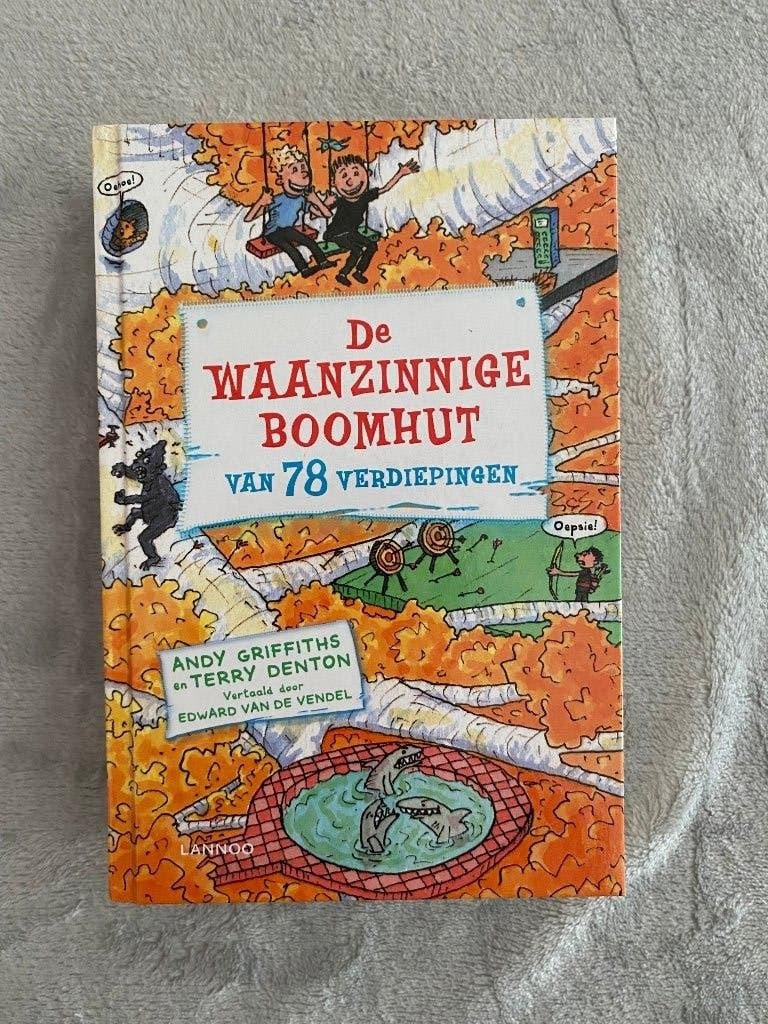 Boek De Waanzinnige Boomhut Van 78 Verdiepingen, Ophalen of Verzenden, Zo goed als nieuw, Andy Griffiths; Terry Denton, Fictie algemeen